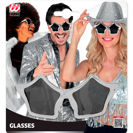 GAFAS ESTRELLAS PLATA