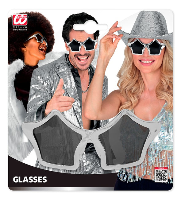 GAFAS ESTRELLAS PLATA