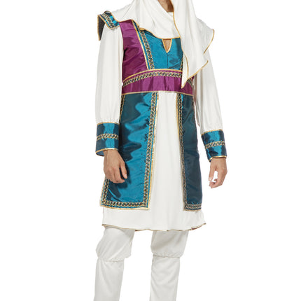 Disfraz de árabe para hombre 4 piezas