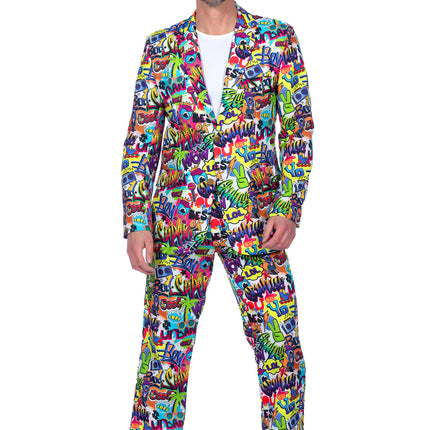 Traje Graffiti Hombre