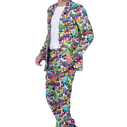 Traje Graffiti Hombre