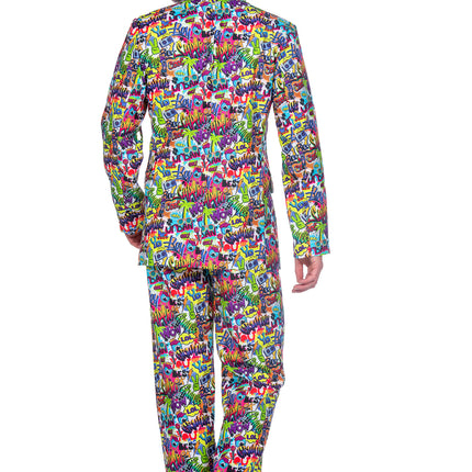 Traje Graffiti Hombre