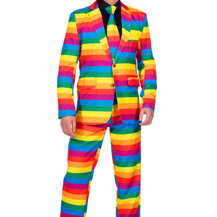 Traje Arco Iris Hombre 3 piezas