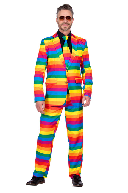 Traje Arco Iris Hombre 3 piezas