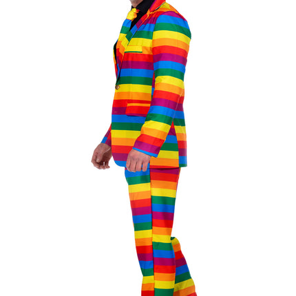 Traje Arco Iris Hombre 3 piezas