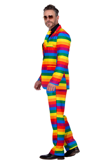 Traje Arco Iris Hombre 3 piezas