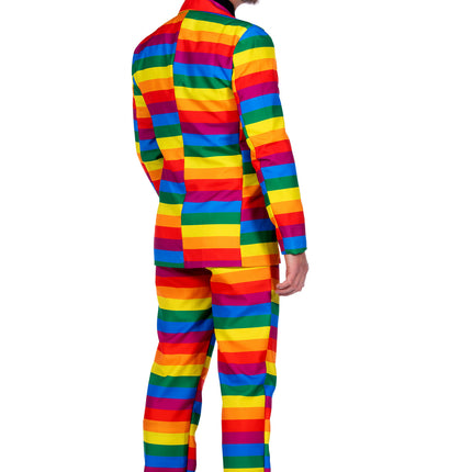 Traje Arco Iris Hombre 3 piezas