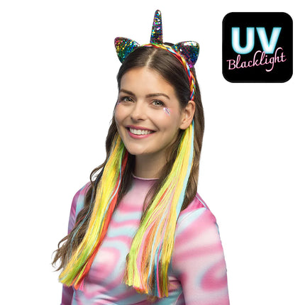 Diadema Magic Unicorn UV
