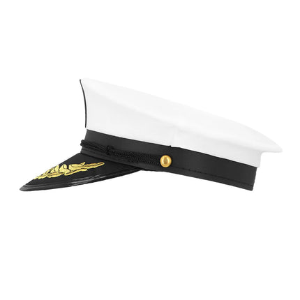 Set de capitán de barco (gorra, barba y pipa)