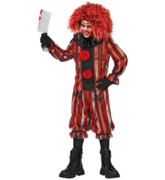 Disfraz de payaso malvado para hombre