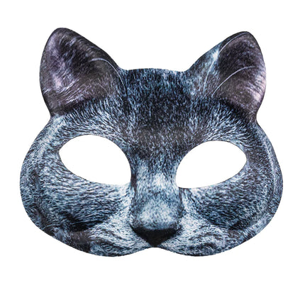 Máscara Ojos de Gato Gris