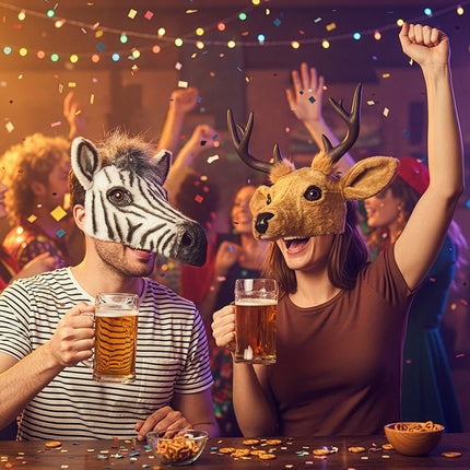 Máscara de Ciervo Marrón