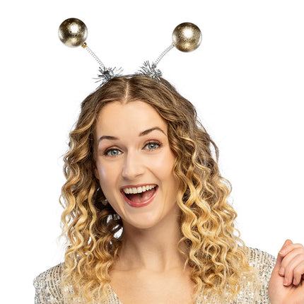 Diadema Globe dorada