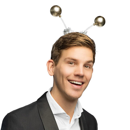 Diadema Globe dorada