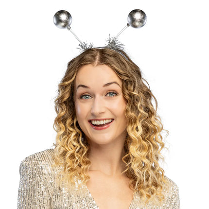 Diadema Globe plateada