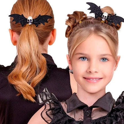 PINZA PARA EL PELO CON FORMA DE CRÁNIO DE MURCIÉLAGO PARA NIÑOS
