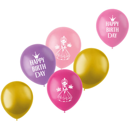 Globos Princesas 33cm 6pcs