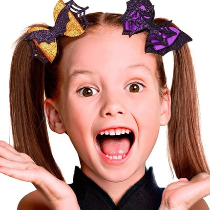 PINZA PARA EL PELO DE MURCIÉLAGO / TELARAÑA PARA NIÑOS, SURTIDO