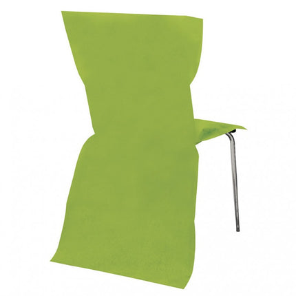 Funda para silla verde lima 6uds