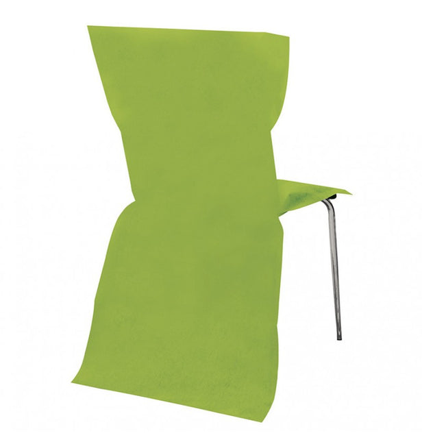 Funda para silla verde lima 6uds