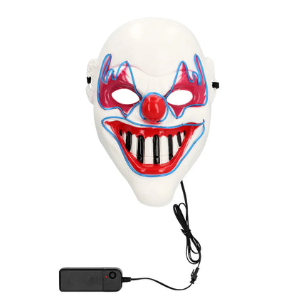 Máscara LED de payaso