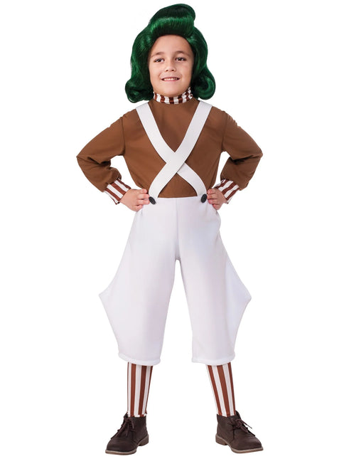 Disfraz de Oompa Loompa Niño