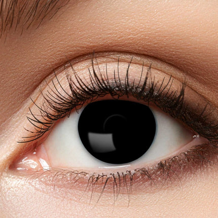 Halloween Color Lentes Negro