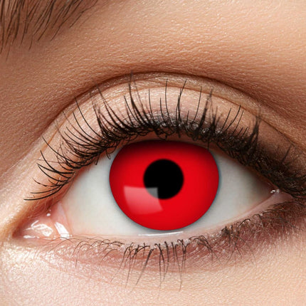 Halloween Lentes de color rojo