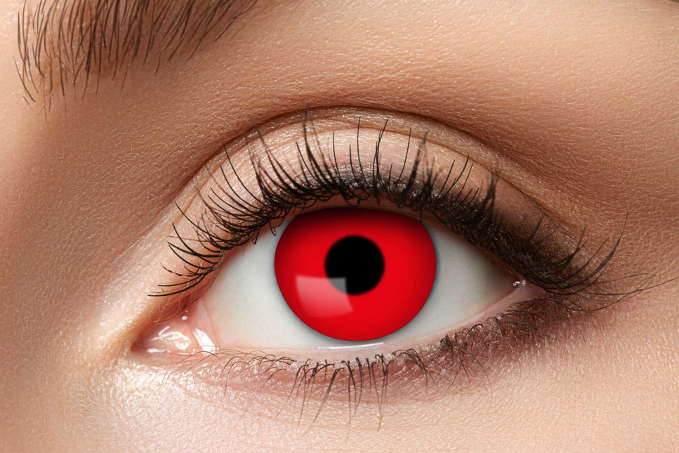 Halloween Lentes de color rojo