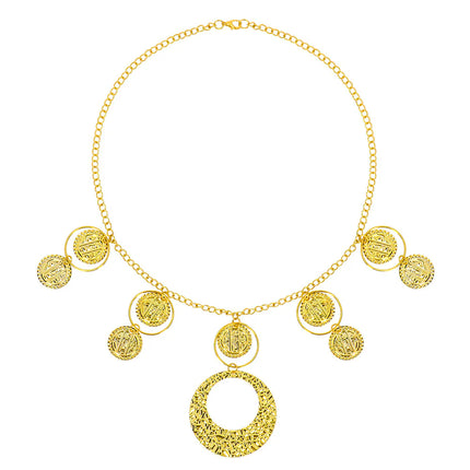 Conjunto de joyas «Oriental» (collar y pendientes)