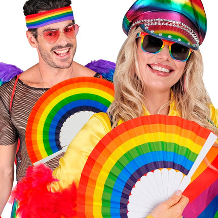 Abanico Arco Iris