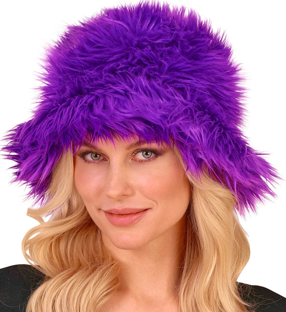 GORRO CUBO FELPA MORADO