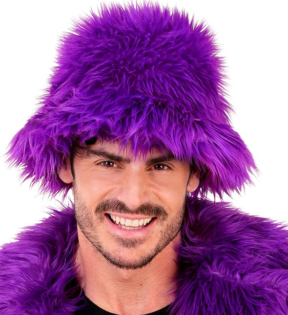 GORRO CUBO FELPA MORADO