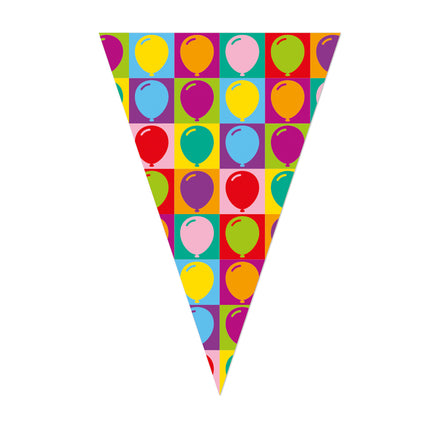 Guirnalda de globos de colores, 10 m