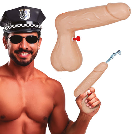 Pistola de Agua Pene Desnudo 18cm