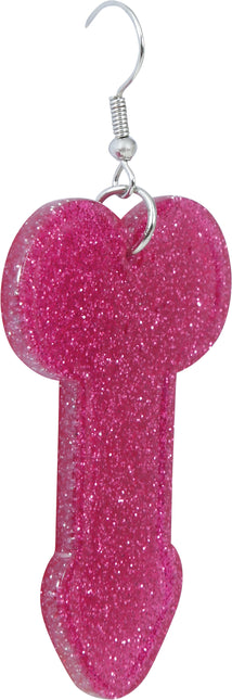 Pendientes en forma de pene 5 cm, adulto