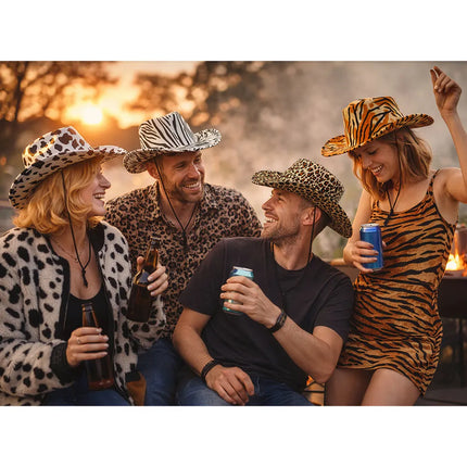 Sombrero de vaquero «Tigre salvaje»