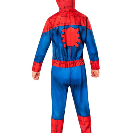 Disfraz de Spiderman rojo y azul para niño