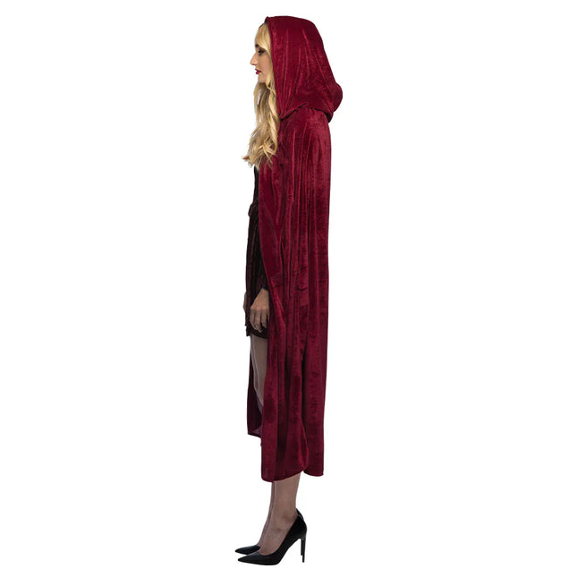 Capa de Halloween Rojo Burdeos