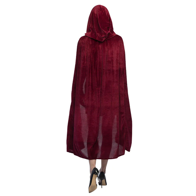 Capa de Halloween Rojo Burdeos