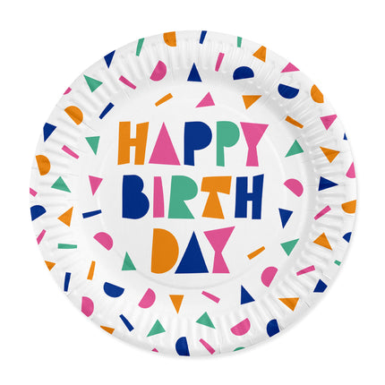 Happy Birthday Borden Confetti 23cm