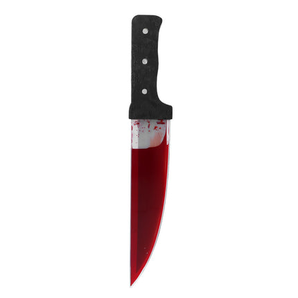 Halloween Cuchillo Falso Con Sangre 39cm