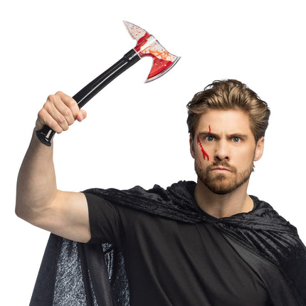 Halloween Hacha Falsa Con Sangre 34cm