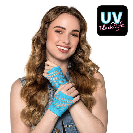 Visnet Handschoenen Blauw