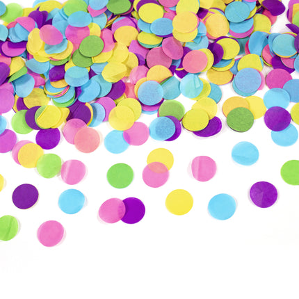 Cañón de confeti de colores 60 cm