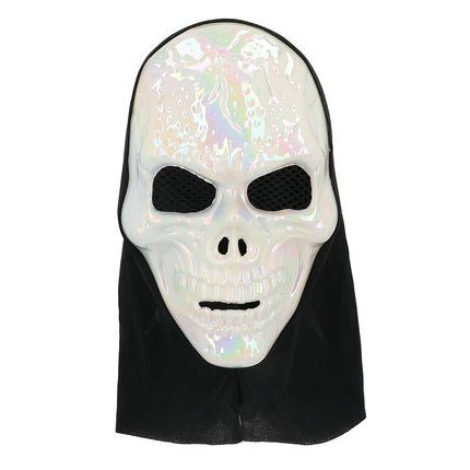 Máscara de Halloween Calavera de perlas