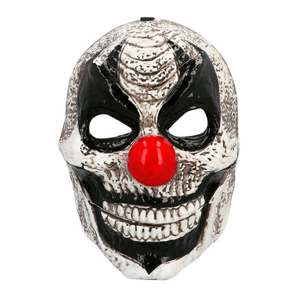 Máscara de Halloween Payaso con Mandíbula Móvil