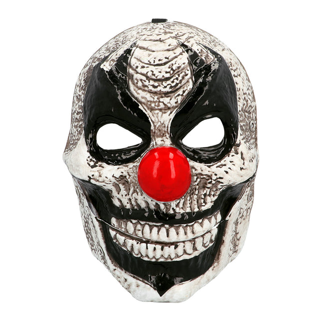 Máscara de Halloween Payaso con Mandíbula Móvil