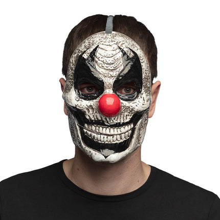Máscara de Halloween Payaso con Mandíbula Móvil