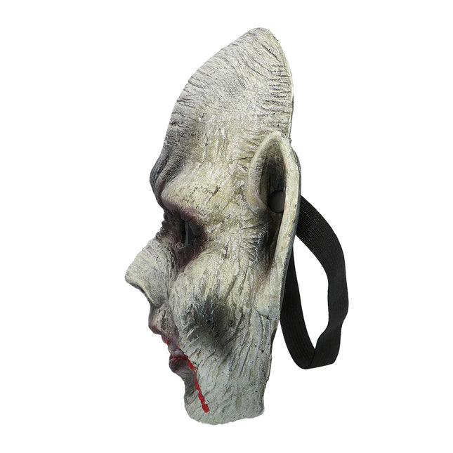 Máscara Halloween Vampiro Gris